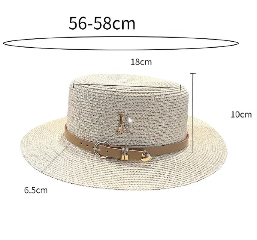 Carsine Women's flat sun hat