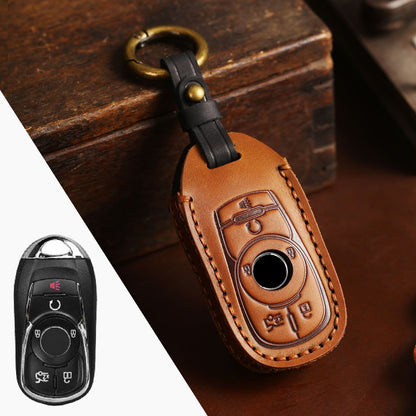 Buick Envision GL8 Regal LaCrosse Leather Car Key Cover 4,5,6 Button