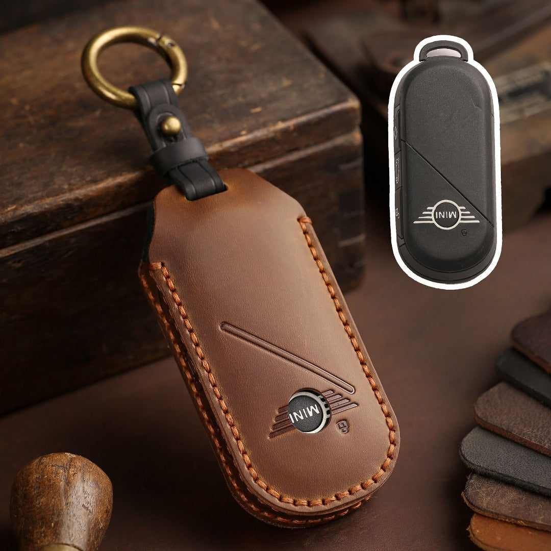 BMW Mini Countryman Cooper One Leather Car Key Cover