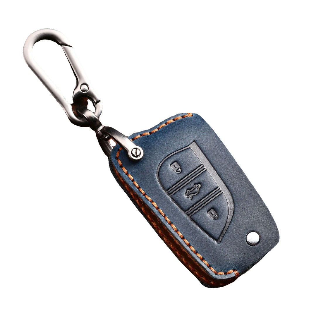 Toyota Leather Car Key Cover 3 Button