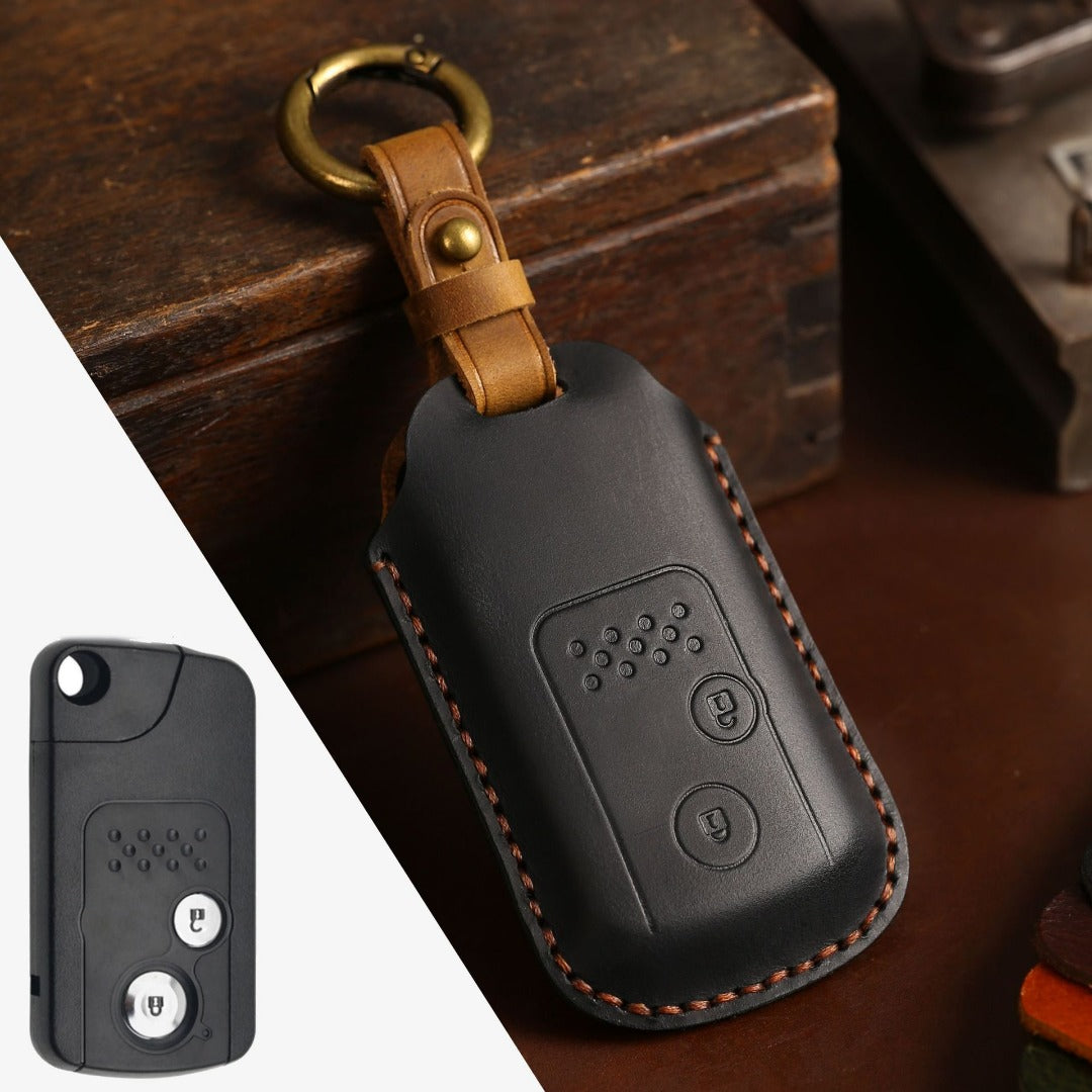 Honda Accord Leather Car Key Cover 2,3 Button