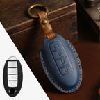 Nissan X-Trail Qashqai Tiida Teana Sylphy Leder Autoschlüsselhülle 2,3,4 Tasten