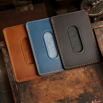 Tesla Leather Card Car Key Cover