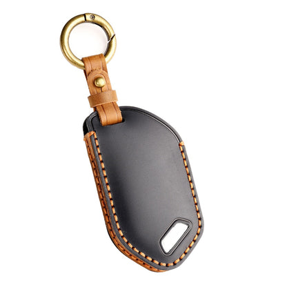 Kia Leather Car Key Cover 5,6,7,8,9 Button