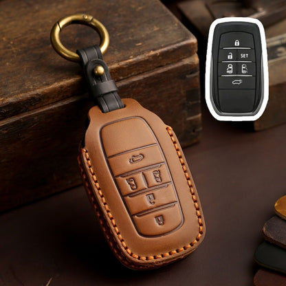 Toyota Sena Grevia Alphard Vellfire Leather Car Key Cover 4,5,6 Button