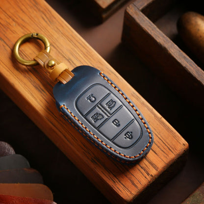 Hyundai STARIA SONATA Leather Car Key Cover 3,4,5,7 Button