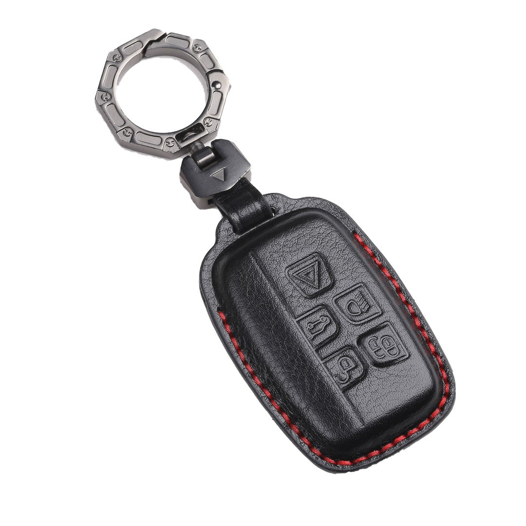 Land Rover/Jaguar Leather Key Cover | Handmade Full-Grain | Precision Fit 2010-2025 Models