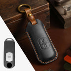 Mazda Angkesaila CX4 CX5 CX8 CX9 CX30 Atez Leder-Autoschlüsselhülle mit 2 und 3 Tasten