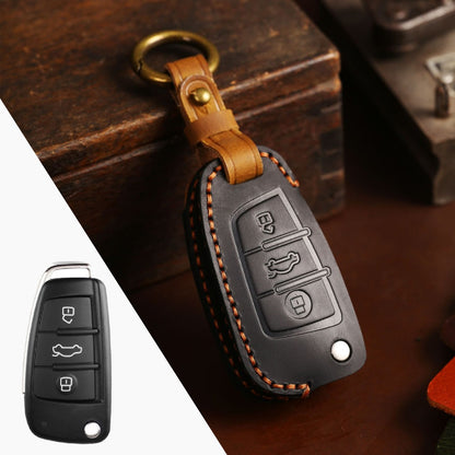 Audi A4L Q3 A3 Leather Car Key Cover