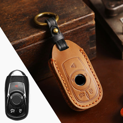 Buick Envision GL8 Regal LaCrosse Leather Car Key Cover 4,5,6 Button