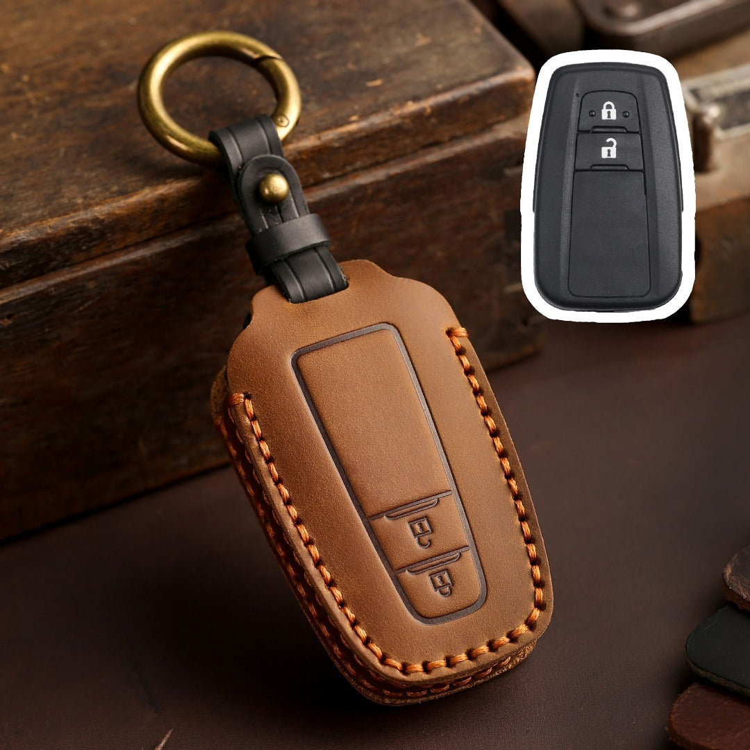 Toyota Camry Leather Car Key Cover 2,3,4 Button