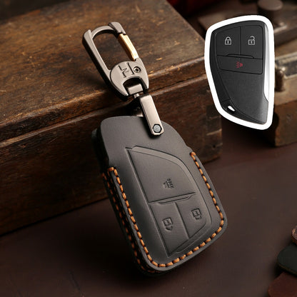 Buick Envision Leather Car Key Cover 3,4,5,6 Button