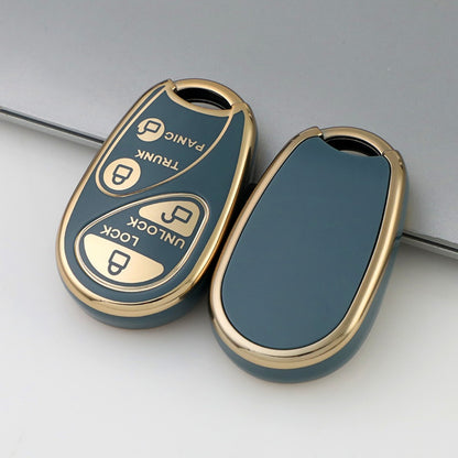 Nissan Sunny Infiniti Sentra Maxima Car Key Case Golden Edge