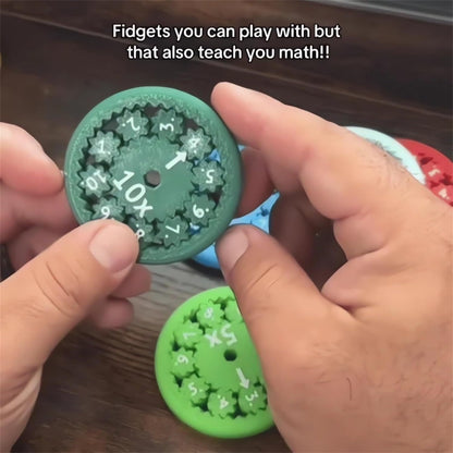 Math Fidget Spinner Game Math Fidget Toy Math Facts Fidget Spinners Great for Kids Retain Their Math Skills and for Homeschool Families