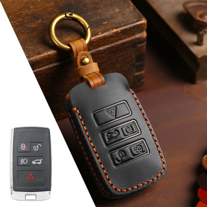 Land Rover Jaguar Leather Car Key Cover