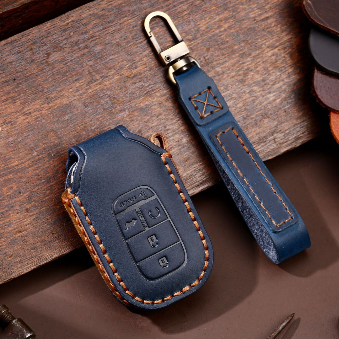 Honda Leather Car Key Cover 3,4,5 Button