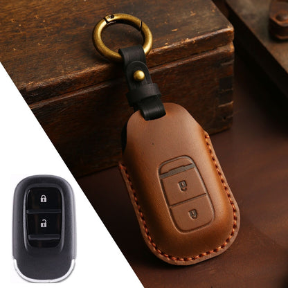 Honda Civic Leather Car Key Cover 2,3,4 Button