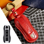 Porsche Key Fob Cover | Genuine Leather, Waterproof Design | Fits All Models