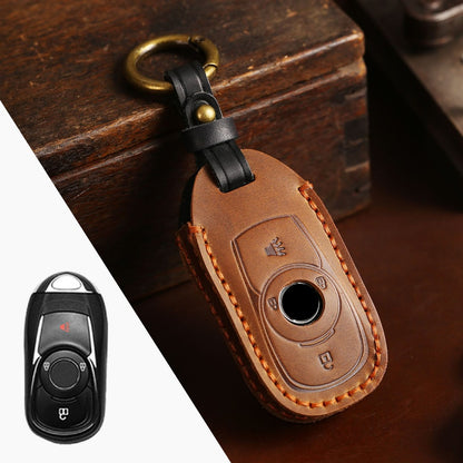 Buick Envision GL8 Regal LaCrosse Leather Car Key Cover 4,5,6 Button