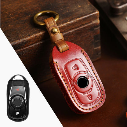 Buick Envision GL8 Regal LaCrosse Leather Car Key Cover 4,5,6 Button