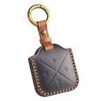 Buick E5 E4 Leder-Autoschlüsselhülle mit 4 Tasten