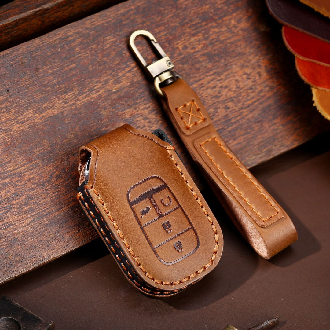 Honda Leather Car Key Cover 3,4,5 Button