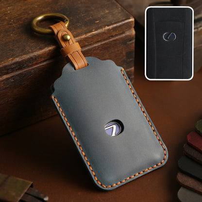 Lexus Leather Card Car Key Cover Button