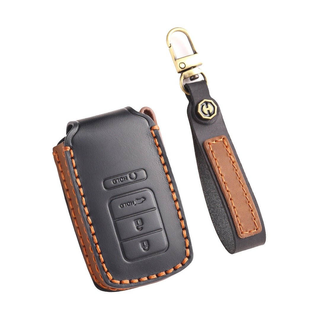 Acura MDX CDX RDX TLX Leather Car Key Cover