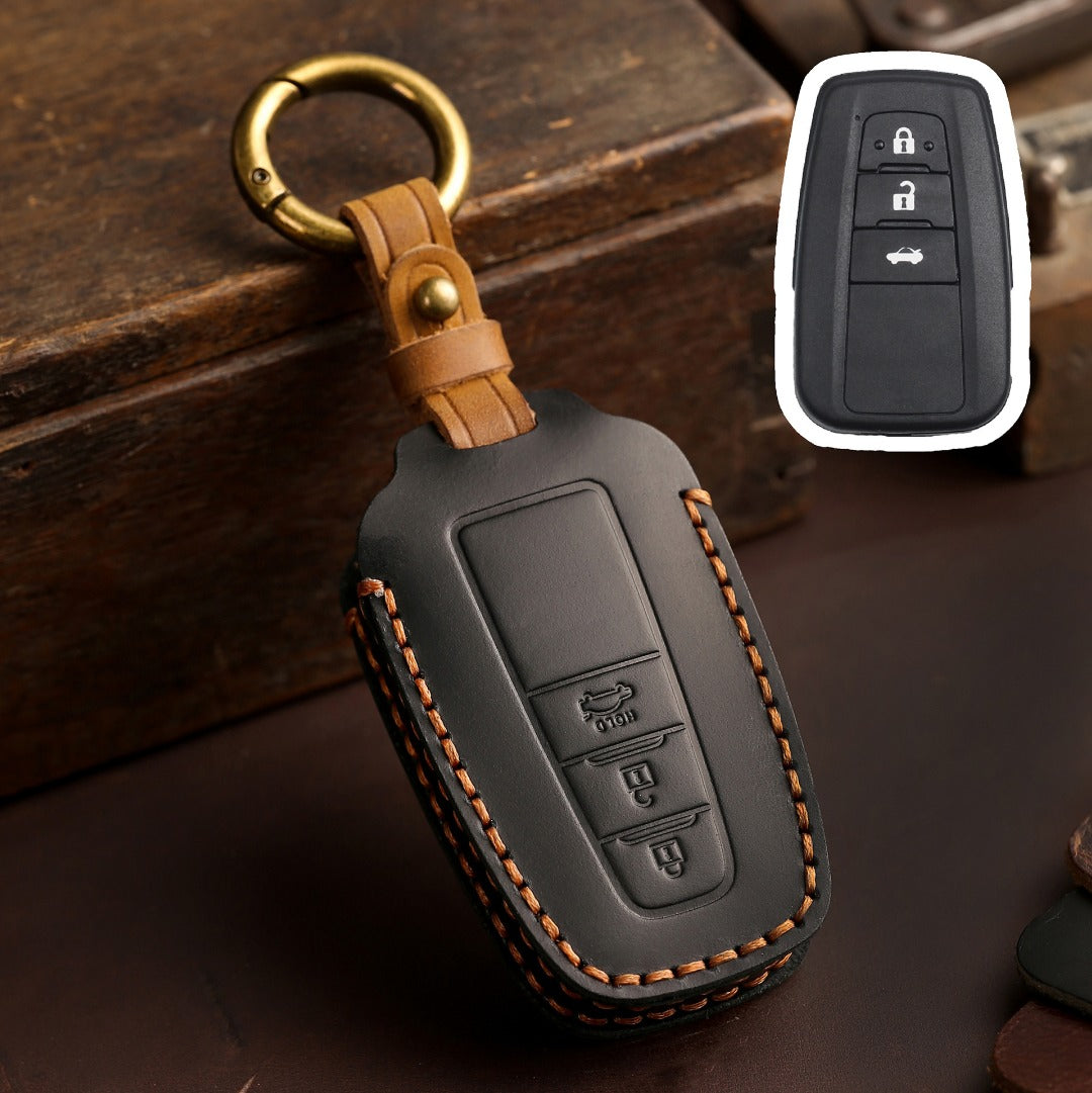 Toyota Camry Leather Car Key Cover 2,3,4 Button