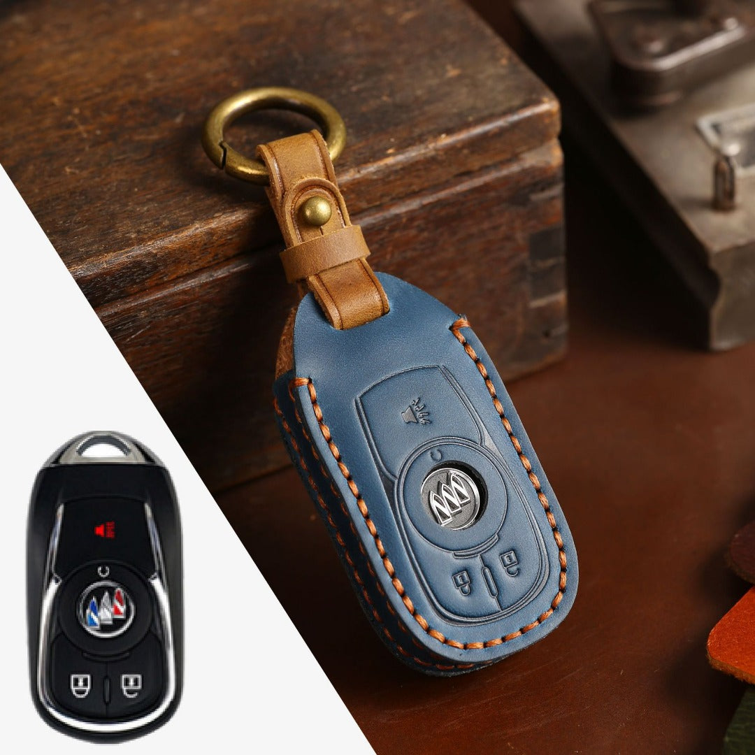 Buick GL8 GL6 Leather Car Key Cover 4,5,6 Button