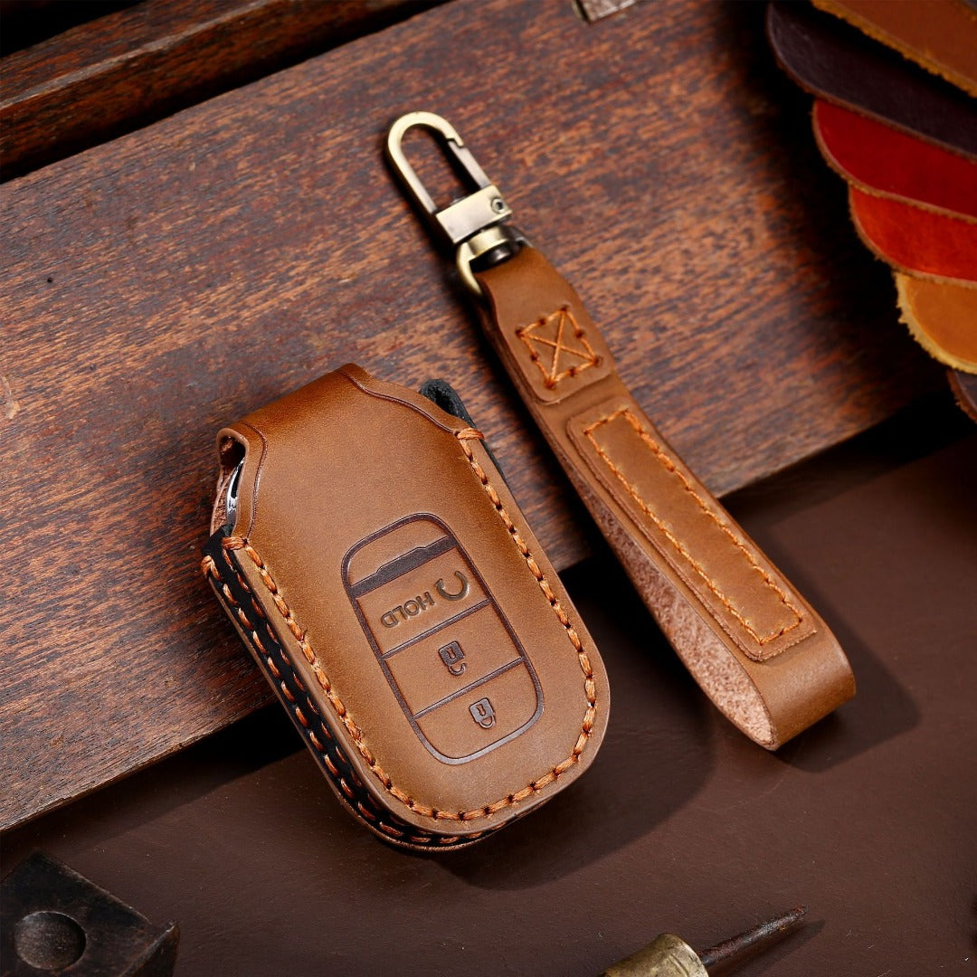 Honda Leather Car Key Cover 3,4,5 Button