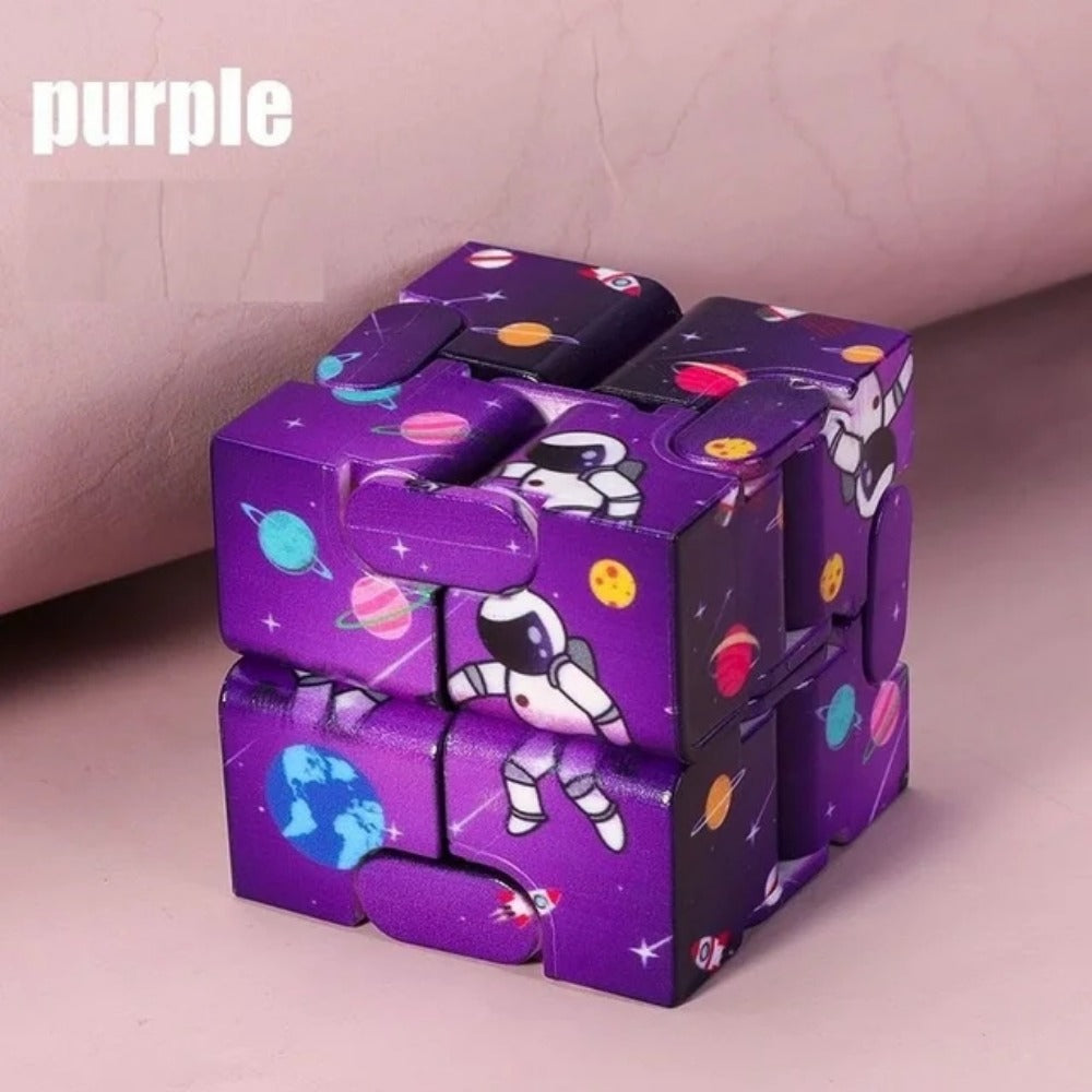 Infinity Cube Flip Adhd Toys Anxiety Toy Fingertips for Game Puzzle Antistress Magic Finger Fidget Autism Hand Gifts Children