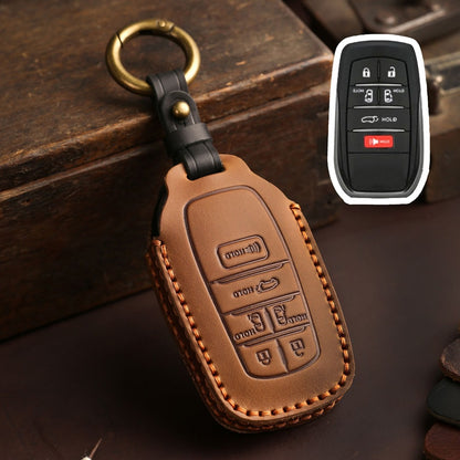 Toyota Sena Grevia Alphard Vellfire Leather Car Key Cover 4,5,6 Button