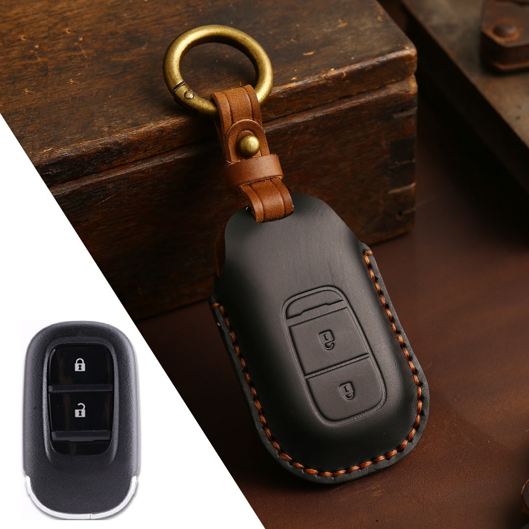 Honda Civic Leather Car Key Cover 2,3,4 Button