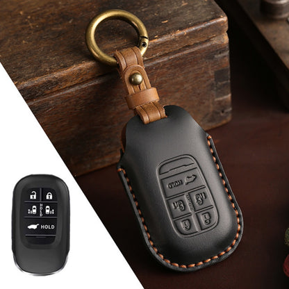 Honda Odyssey Elysion Leather Car Key Cover 5,6 Button