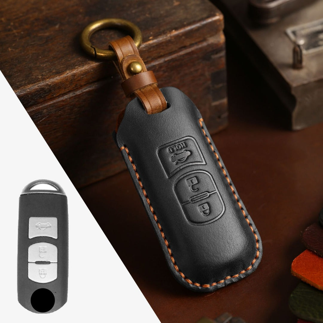 Mazda Angkesaila CX4 CX5 CX8 CX9 CX30 Atez Leather Car Key Cover 2,3 Button