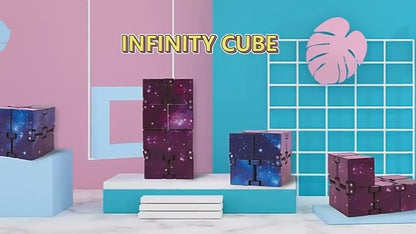 Infinity Cube Flip Adhd Toys Anxiety Toy Fingertips for Game Puzzle Antistress Magic Finger Fidget Autism Hand Gifts Children