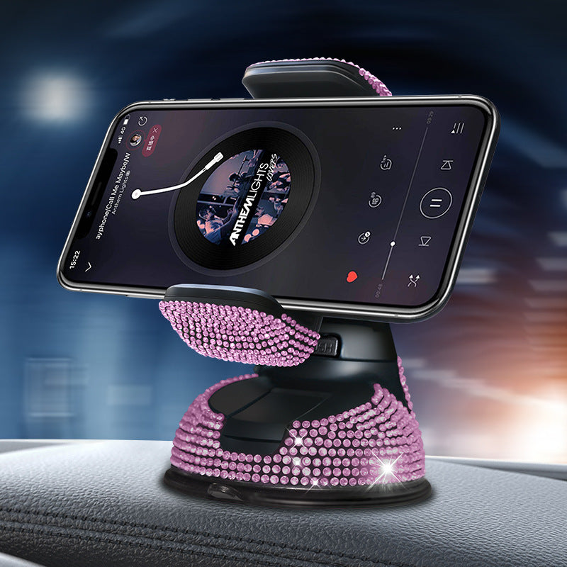 Carsine Rhinestone Car Phone Holder