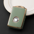 Carsine Golden Edge TPU key fob cover for Volvo XC60 XC90 S60 S90 - side angle