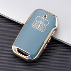 Carsine Kia Car Key Case Golden Edge Grey / Key case