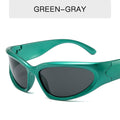 Carsine Sports Sunglasses Green