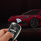 Carsine Audi Car Key Cover Silver Edge