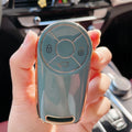 Carsine Golden Edge TPU key fob cover for GWM Haval H6 H2 Wingle - key fob fitting