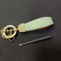 Carsine Golden Edge TPU key fob cover for Suzuki Swift Alto Jimny - angle view
