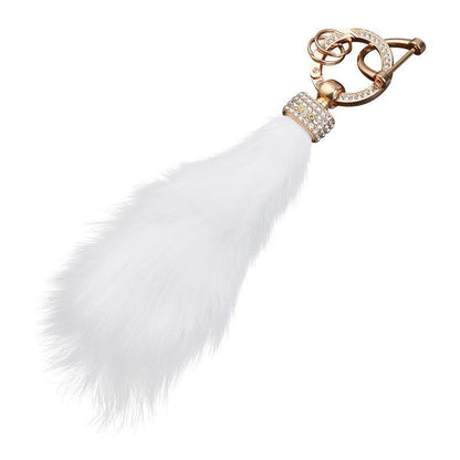 Carsine Plush keychain pendant Gold